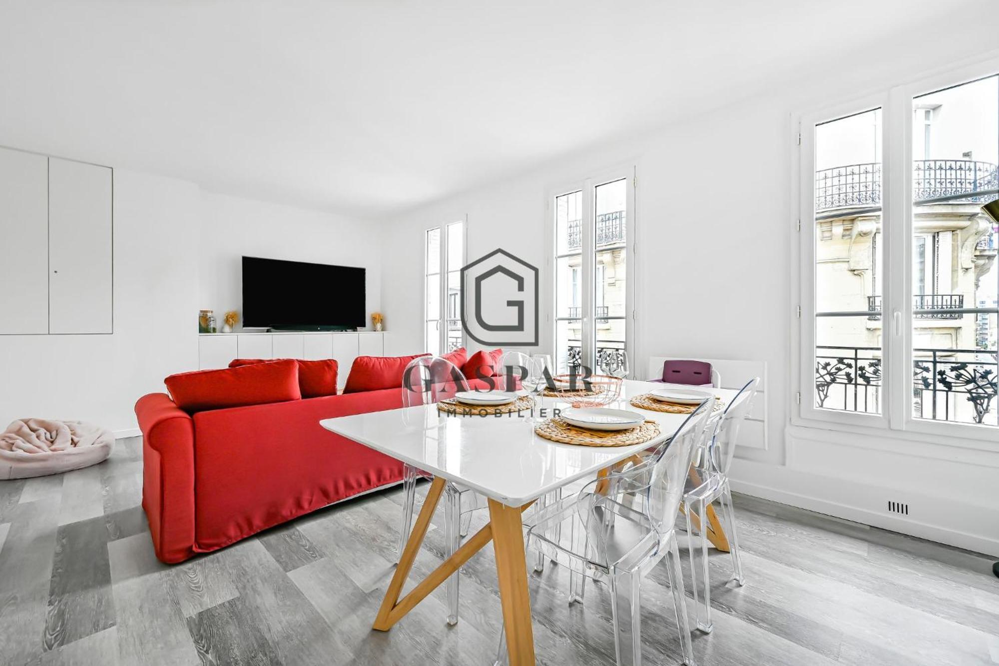 Gaspar - Appartement 2 Chambres 4 Personnes Dernier Etage 75 M2 Boulogne-Billancourt Luaran gambar